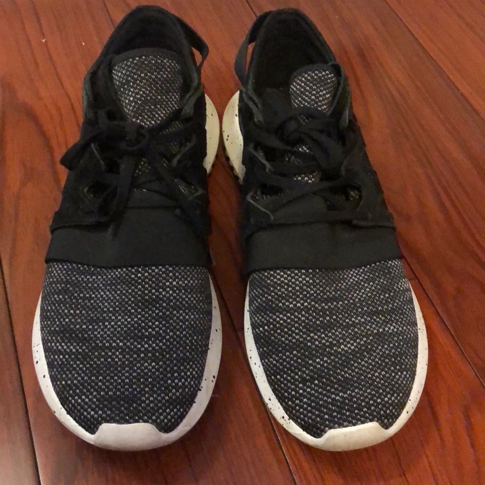 Black adidas sneakers